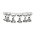  Preview image for 6pc Fostoria American Lady Clear Crystal 