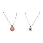  Preview image for 2pc Sterling Silver Gemstone Pendant 