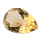  Preview image for Pear Faceted Yellow Citrine Gemstone 