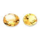  Preview image for 2pc Oval Citrine Gemstones 