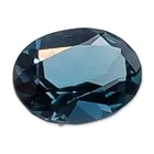  Preview image for Oval Faceted London Blue Topaz Gemstone 