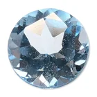  Preview image for Round Brilliant Cut Blue Topaz Gemstone 