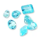  Preview image for 8pc Various Shapes Blue Topaz Gemstones 