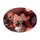  Preview image for Oval Faceted Reddish Orange Loose Stone 