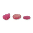  Preview image for Three Loose Purplish Red Mixed Shape 