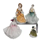  Preview image for 4pc Royal Doulton Porcelain Figurines, 