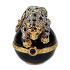  Preview image for Jay Strongwater Enameled Leopard Trinket 