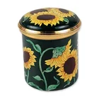  Preview image for Halcyon Days Sunflower Enamel Box 