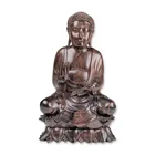  Preview image for Carved Wooded Buddha Sculpture 