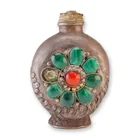  Preview image for Mongolian Silver Repousse Snuff Bottle, 