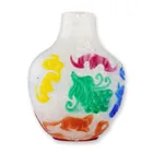  Preview image for Peking Glass Snuff Bottle, Multi-color 