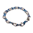  Preview image for Sterling Silver Blue Enamel Butterfly 