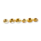  Preview image for 6pc Oval Citrine Gemstones 