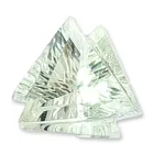  Preview image for Triangle Cut Pale Green Quartz Gemstone 
