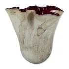  Preview image for Art Glass Studio Macchia Vase, Signed 