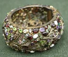  Preview image for GILT-STERLING SILVER AND JEWELED HINGED 