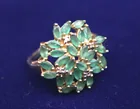  Preview image for 14K YELLOW GOLD, EMERALD AND DIAMOND 