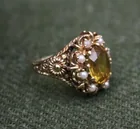  Preview image for 14K YELLOW GOLD, CITRINE AND CULTURED 