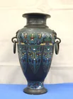  Preview image for CHINESE CHAMPLEVE ENAMEL BRONZE VASE 