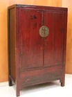 Preview image for CHINESE RED LACQUER TWO-DOOR WEDDING 