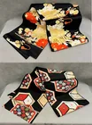  Preview image for TWO JAPANESE GOLD, RED AND WHITE BROCADE 