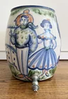  Preview image for HAND-PAINTED HADLEY CERAMIC BARREL-FORM 
