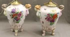 Preview image for PAIR CONTINENTAL POLYCHROMED PORCELAIN 
