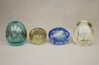 Preview image for TWO CONTEMPORARY ASYMMETRICAL ART GLASS 