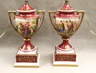  Preview image for PAIR ROYAL VIENNA POLYCHROME PAINTED 