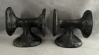  Preview image for LISA HOKE (B. 1952). PAIR CAST IRON 