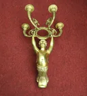  Preview image for GILT-BRONZE FIGURAL FOUR-LIGHT WALL 