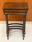  Preview image for NEST OF THREE ROSEWOOD STACK TABLES WITH 