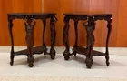  Preview image for PAIR CONTINENTAL CARVED, SHAPED DEMILUNE 