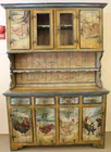  Preview image for FRENCH PROVINCIAL PAINT-DECORATED BUFFET 