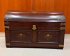  Preview image for INDIAN INLAID ROSEWOOD DOMED TOP STORAGE 
