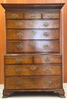  Preview image for GEORGE III OAK CHEST-ON-CHEST - H: 64 