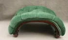  Preview image for MAHOGANY CRESCENT-FORM FOOTSTOOL WITH 