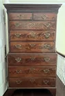  Preview image for GEORGE III MAHOGANY CHEST-ON-CHEST - H: 