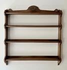  Preview image for BRASS-MOUNTED MAHOGANY FOUR-SHELF PLATE 