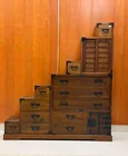 Preview image for JAPANESE STEP-STYLE TANSU CABINET - H: 
