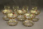 Preview image for NINE PIECES FLORAL AND FRUIT-DECORATED 
