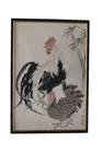  Preview image for Lot# 5 - Woodblock Print "Cock and Hen" 