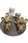  Preview image for Lot# 83 - Gerz Fox Lidded Stein & Elepha 