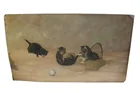  Preview image for Lot# 111 - Antique Oil Painting on board 