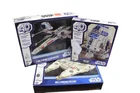  Preview image for Lot# 148a - 3 NOS Star Wars 4D Build Puz 
