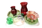  Preview image for Lot# 158 - 8" Green Uranium Bowl PLUS 
