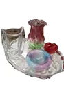  Preview image for Lot# 183 - 4 Pcs Handblown Art Glass Cry 