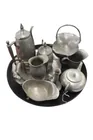  Preview image for Lot# 192 - 9 pcs Antique Signed Pewter 