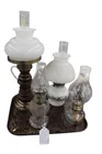  Preview image for Lot# 255 - 1 Antique Oil Lamps, 2 1970s  