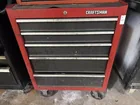 Preview image for Lot# 7 - Craftsman red metal 5 drawer to 